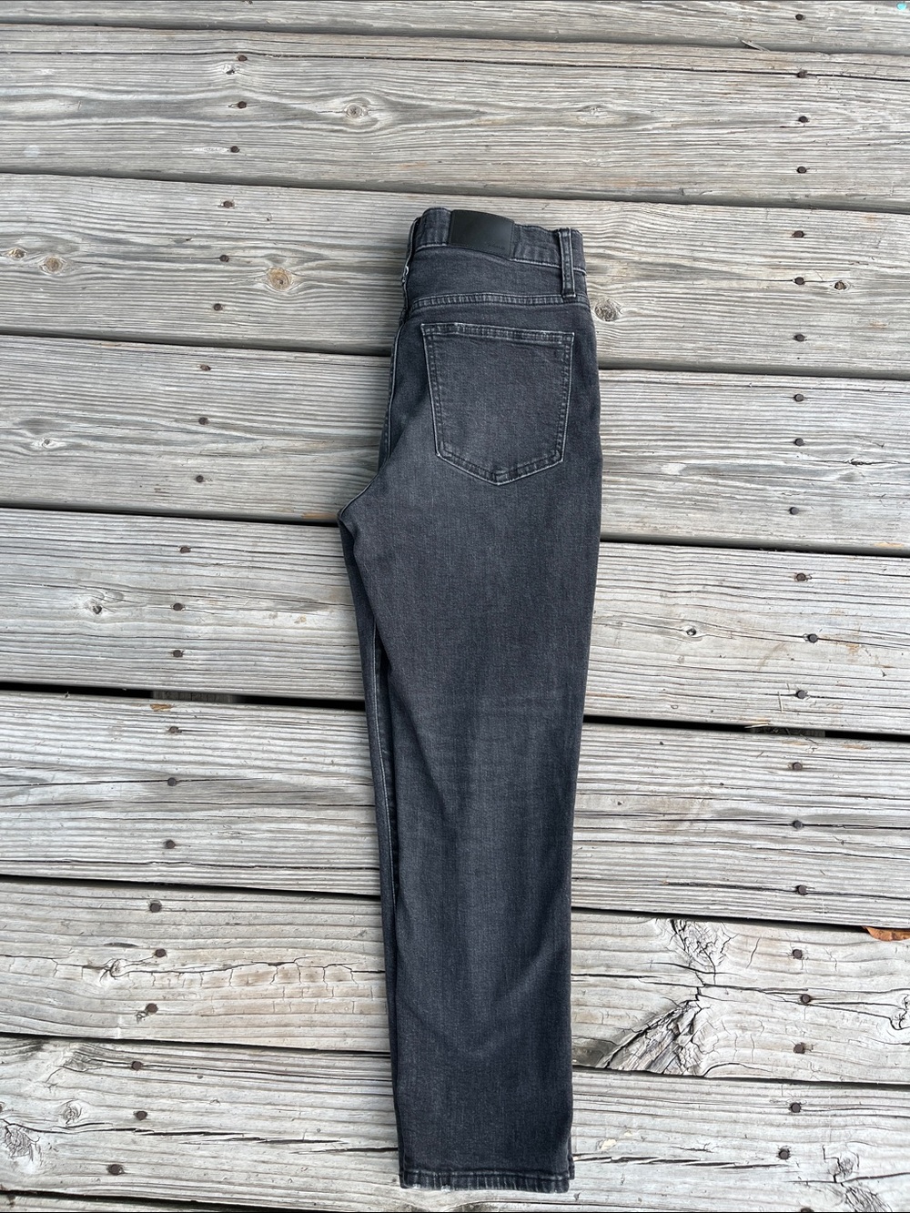Madewell Skinny Jeans in Faded Black